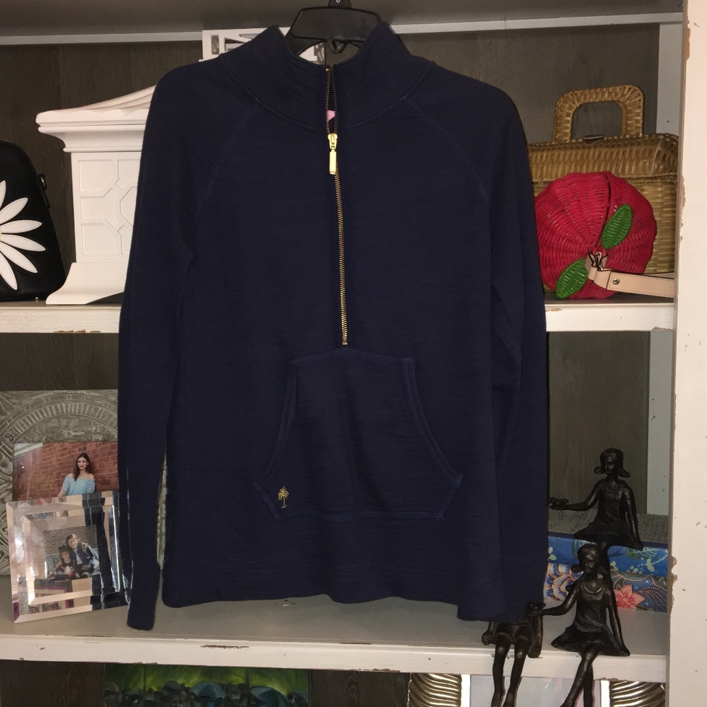 Lilly pulitzer navy popover XS